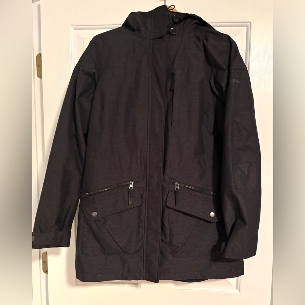 Columbia Women’s Charcoal Grey Interchange Jacket M